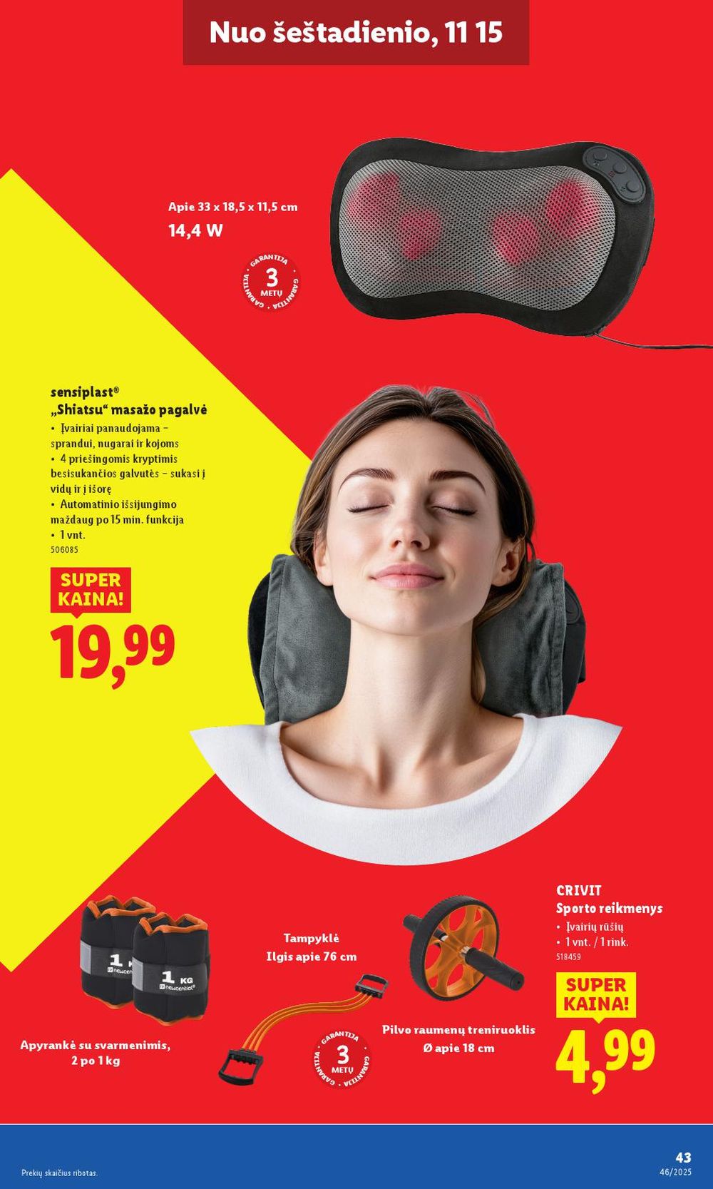 lidl - LIDL - Ne maisto prekių pasiūlymai (2025 11 10 - 2025 11 16) - page: 43