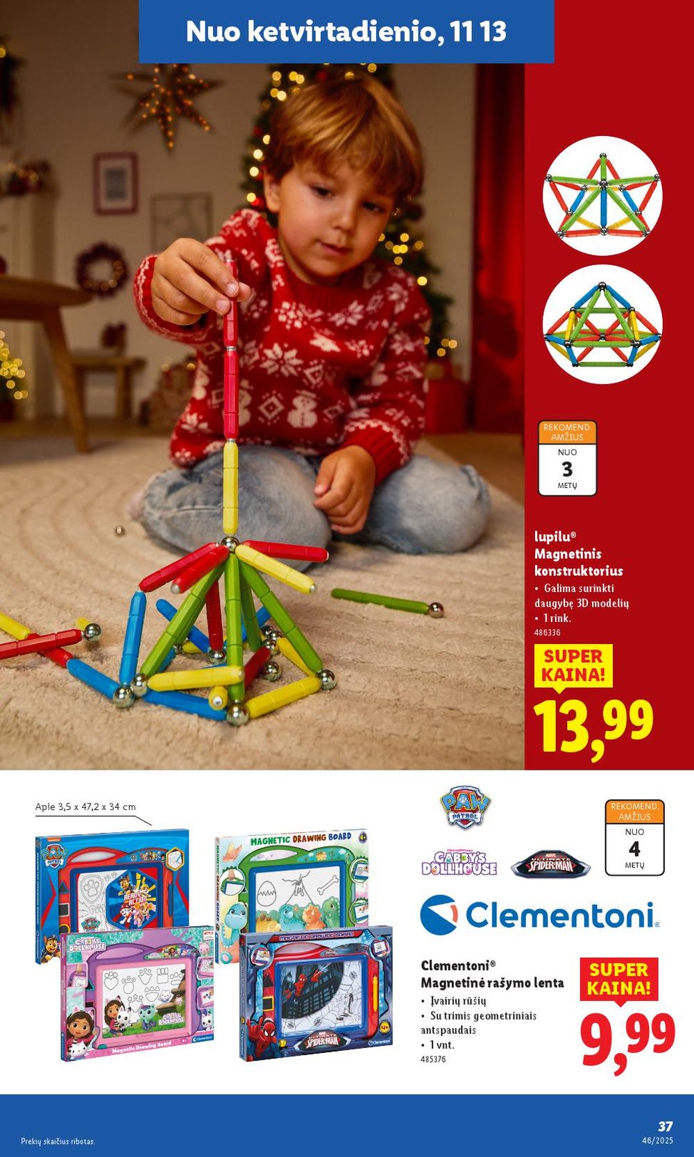 lidl - LIDL - Ne maisto prekių pasiūlymai (2025 11 10 - 2025 11 16) - page: 37