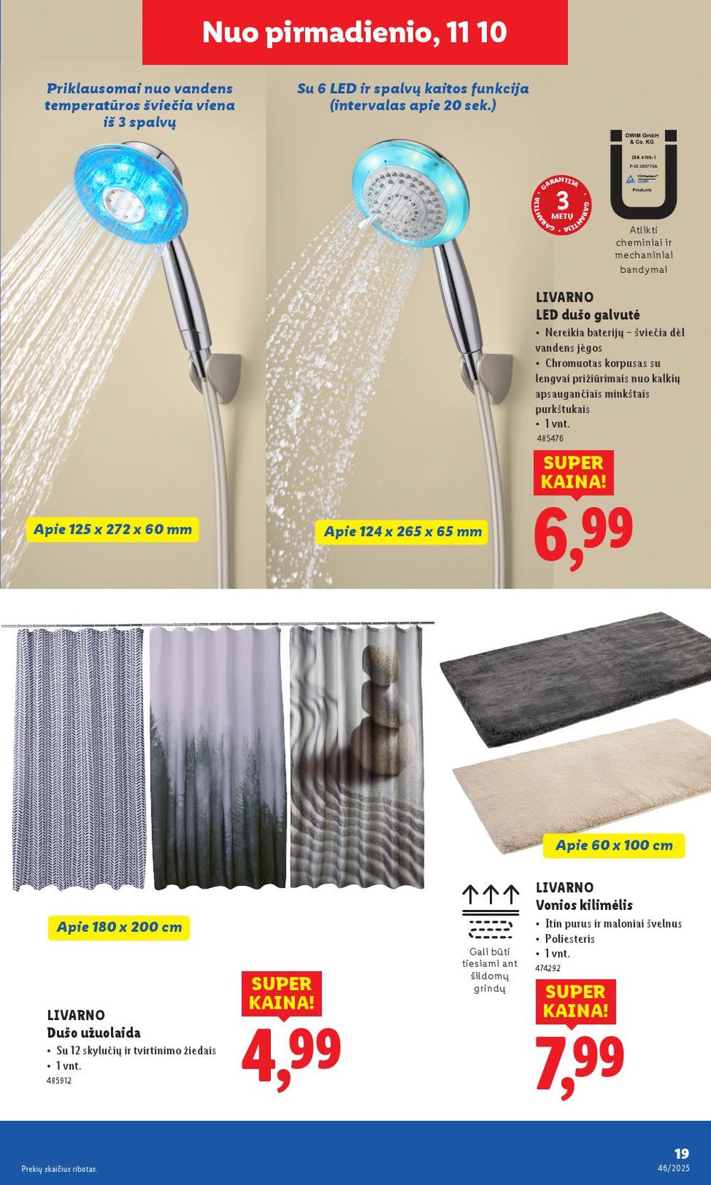 lidl - LIDL - Ne maisto prekių pasiūlymai (2025 11 10 - 2025 11 16) - page: 19