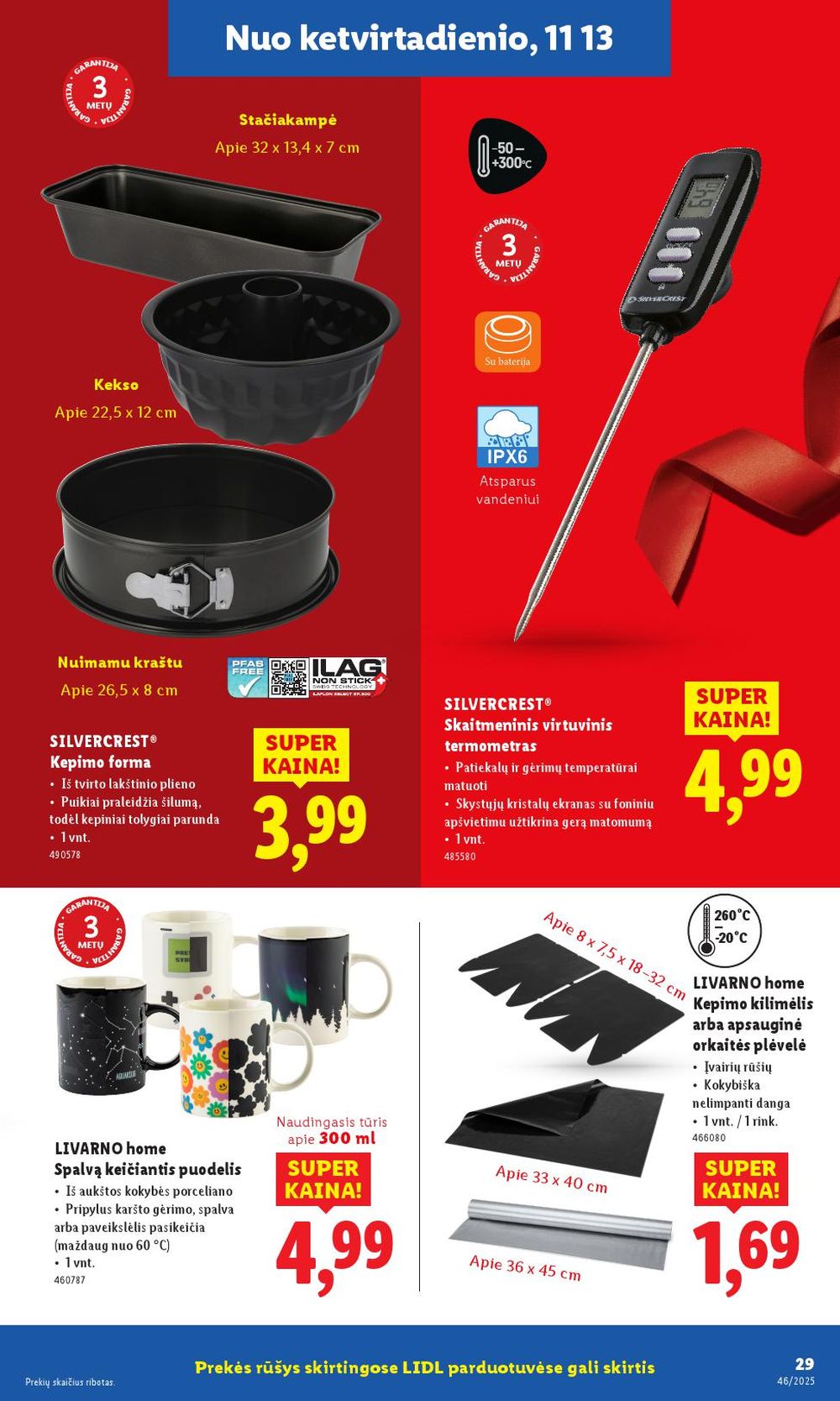 lidl - LIDL - Ne maisto prekių pasiūlymai (2025 11 10 - 2025 11 16) - page: 29