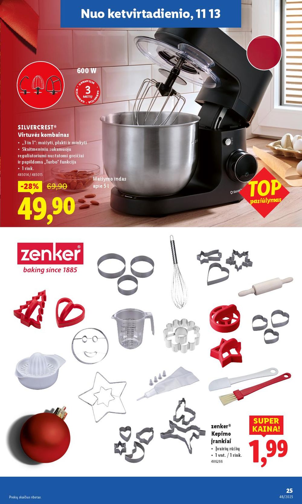 lidl - LIDL - Ne maisto prekių pasiūlymai (2025 11 10 - 2025 11 16) - page: 25