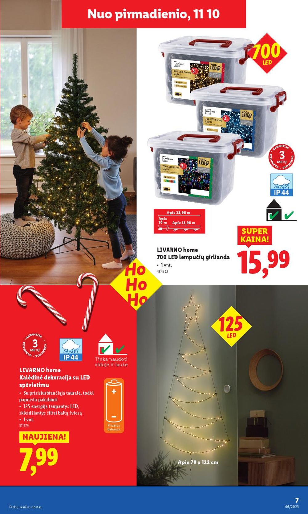 lidl - LIDL - Ne maisto prekių pasiūlymai (2025 11 10 - 2025 11 16) - page: 7