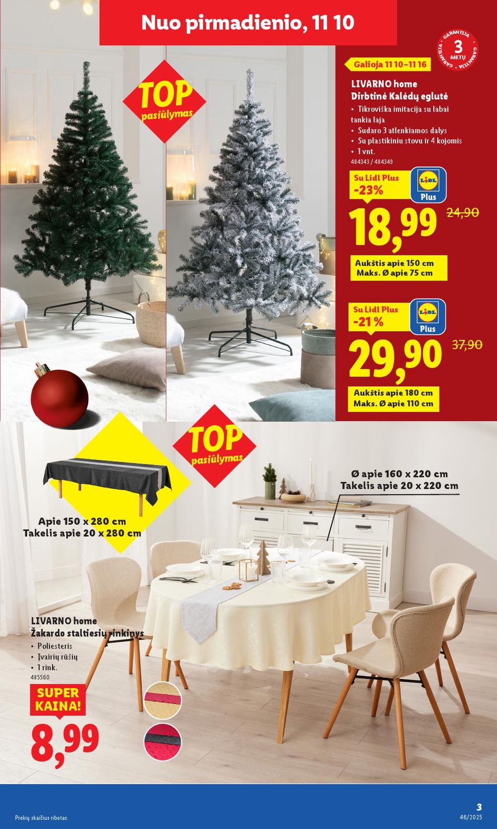 lidl - LIDL - Ne maisto prekių pasiūlymai (2025 11 10 - 2025 11 16) - page: 3