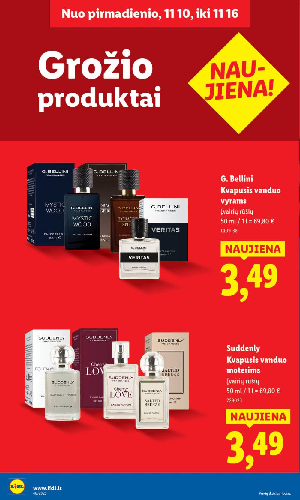 lidl - LIDL - Maisto prekių pasiūlymai (2025 11 13 - 2025 11 16) - page: 44