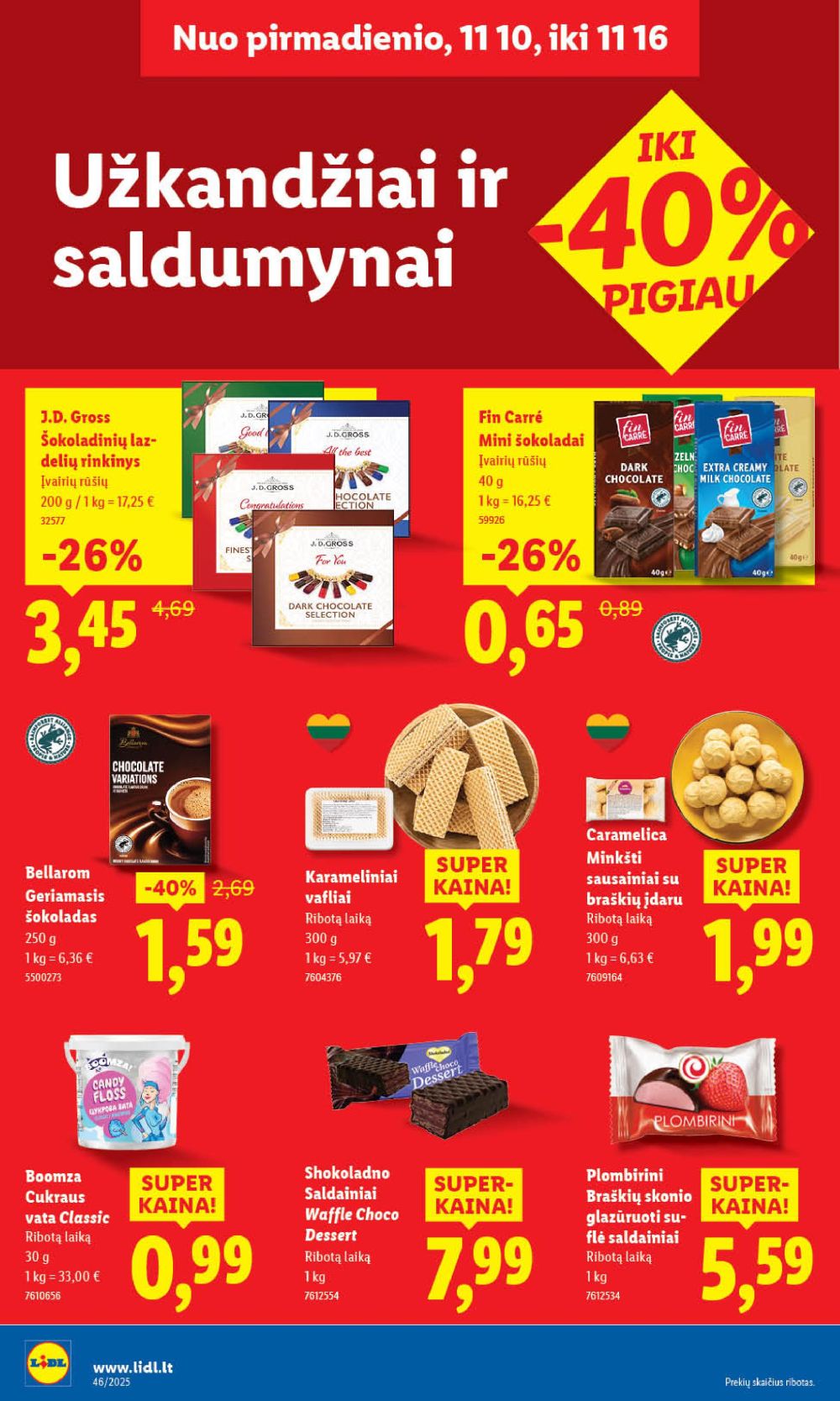lidl - LIDL - Maisto prekių pasiūlymai (2025 11 13 - 2025 11 16) - page: 40