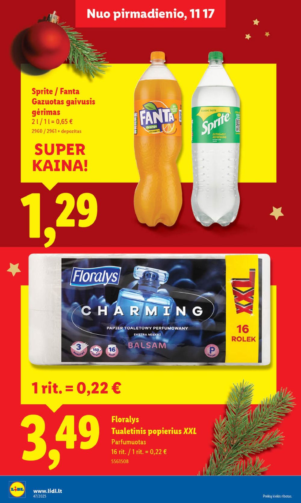 lidl - LIDL - Maisto prekių pasiūlymai (2025 11 17 - 2025 11 23) - page: 24