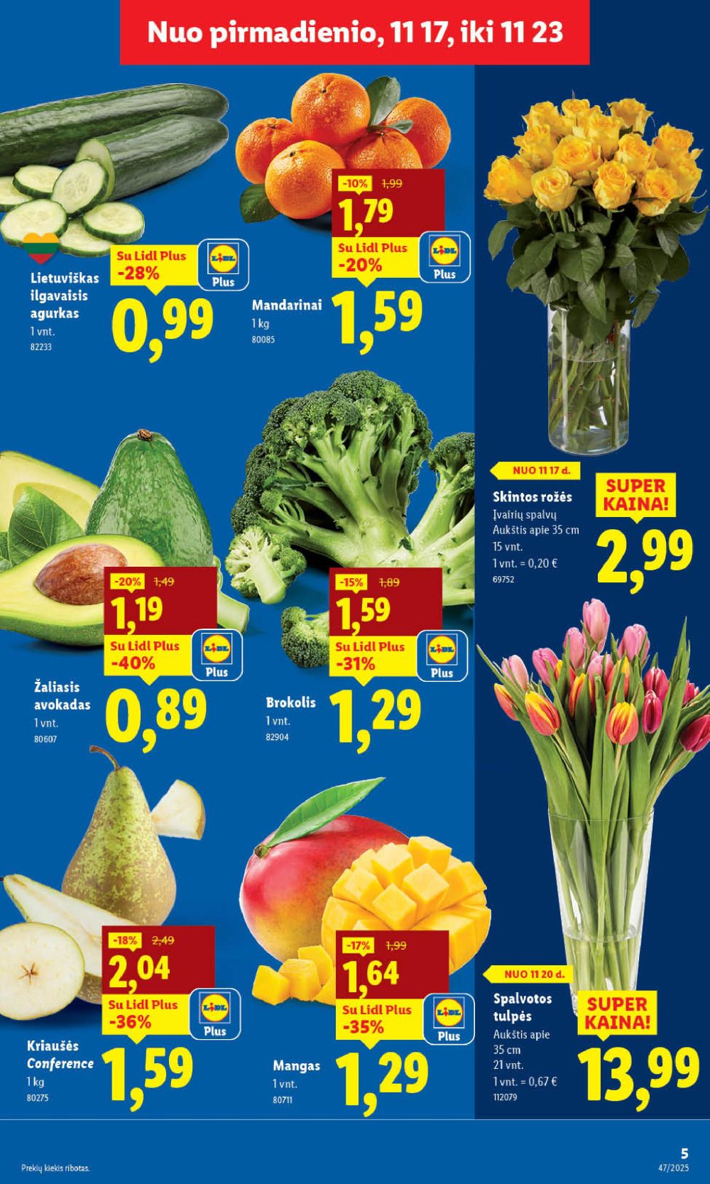 lidl - LIDL - Maisto prekių pasiūlymai (2025 11 17 - 2025 11 23) - page: 5