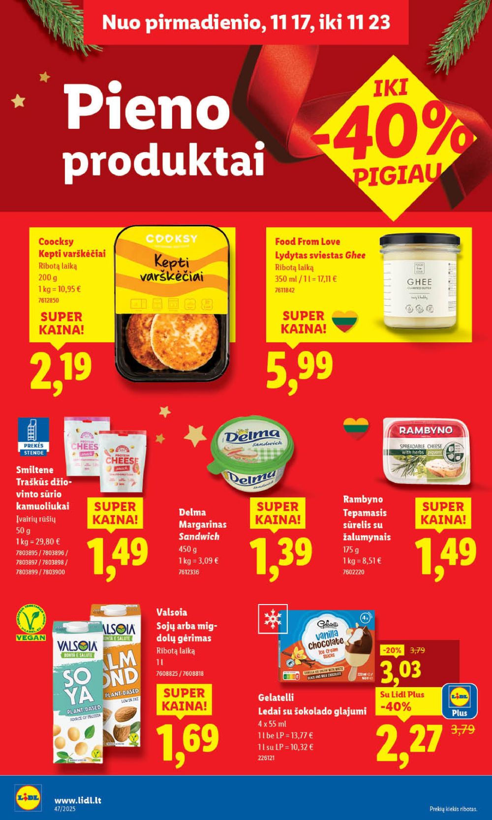 lidl - LIDL - Maisto prekių pasiūlymai (2025 11 17 - 2025 11 23) - page: 26