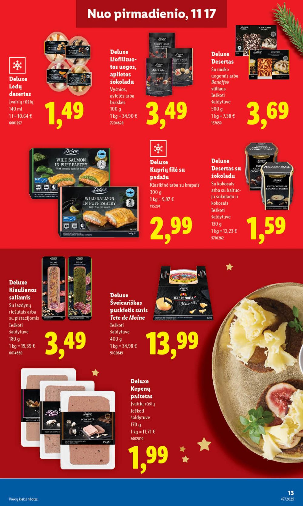 lidl - LIDL - Maisto prekių pasiūlymai (2025 11 17 - 2025 11 23) - page: 13