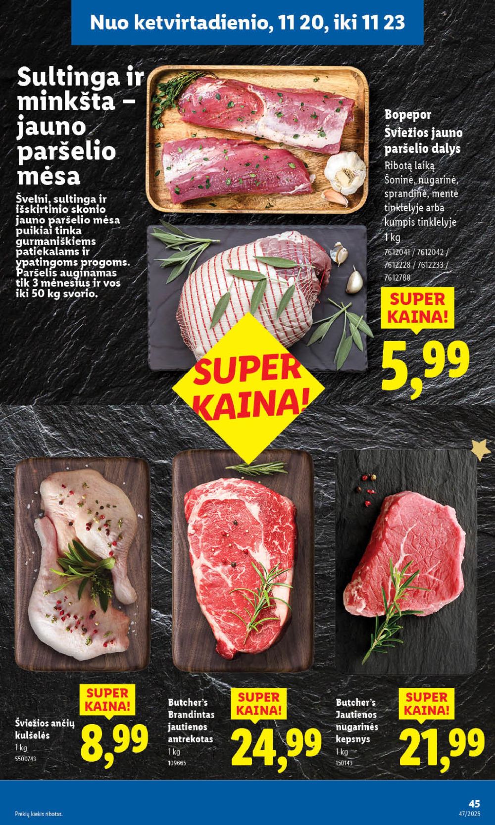 lidl - LIDL - Maisto prekių pasiūlymai (2025 11 17 - 2025 11 23) - page: 47