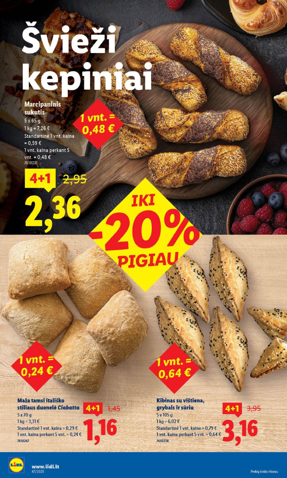 lidl - LIDL - Maisto prekių pasiūlymai (2025 11 17 - 2025 11 23) - page: 6