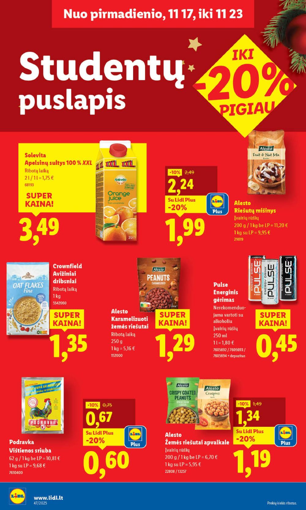 lidl - LIDL - Maisto prekių pasiūlymai (2025 11 17 - 2025 11 23) - page: 36