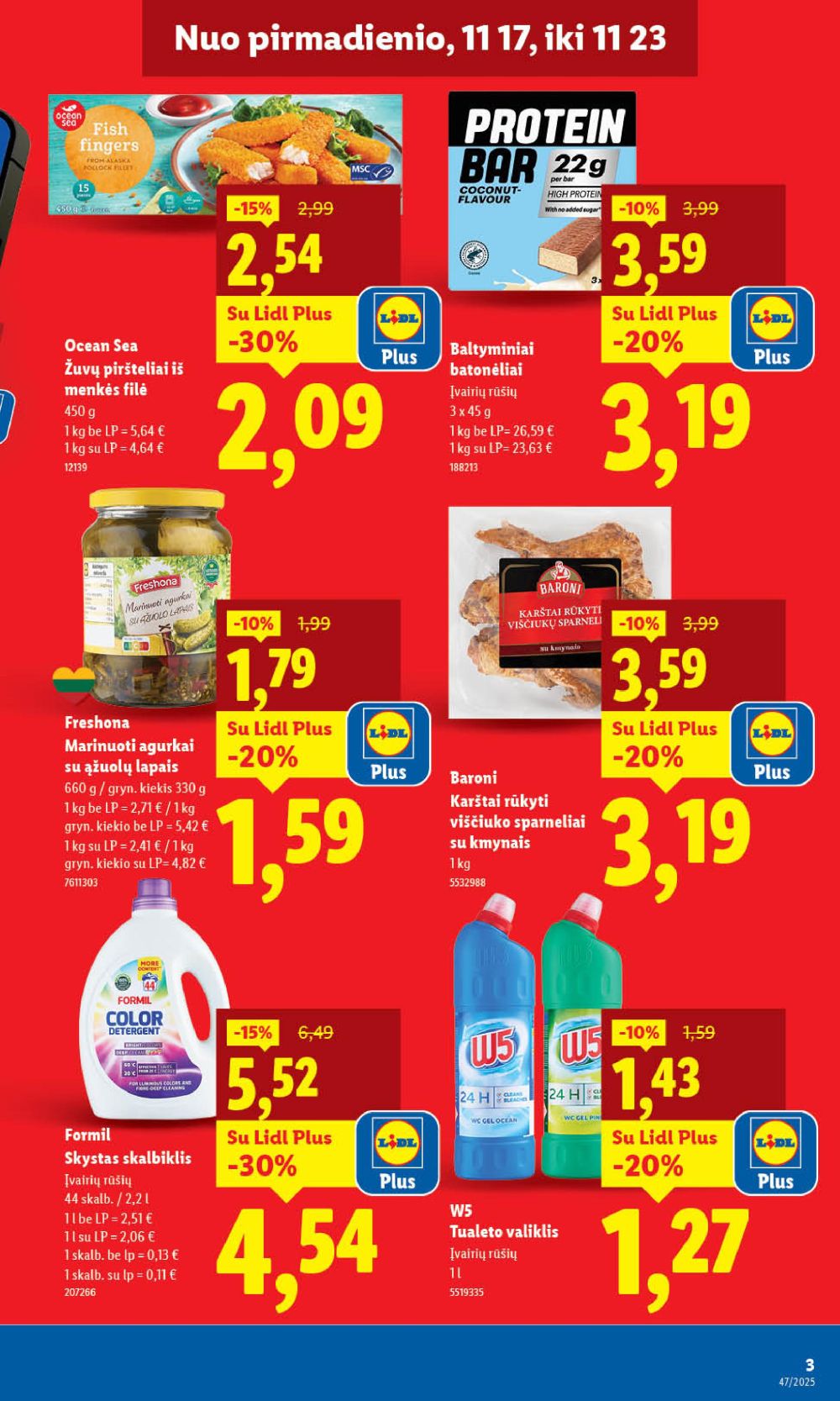 lidl - LIDL - Maisto prekių pasiūlymai (2025 11 17 - 2025 11 23) - page: 3