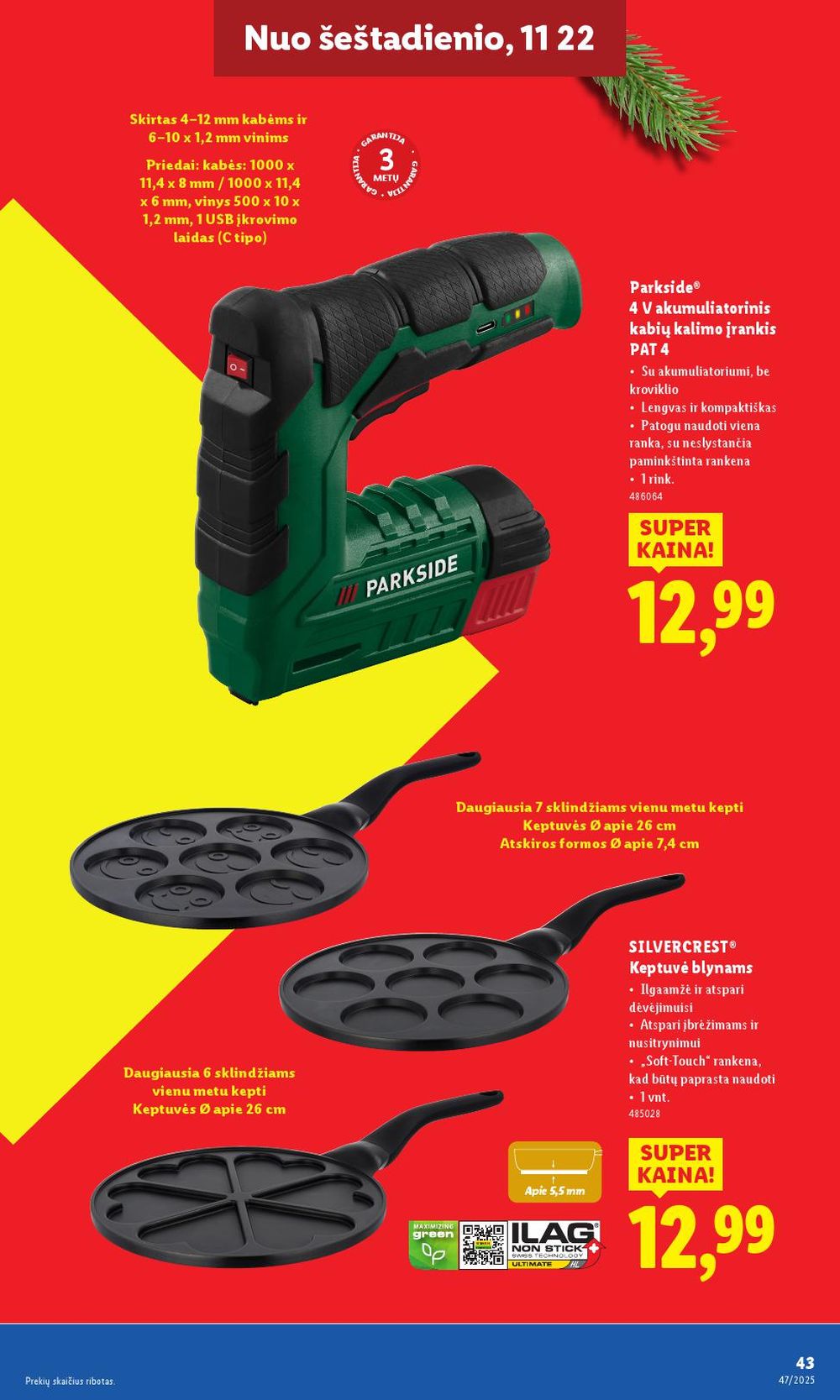 lidl - LIDL - Ne maisto prekių pasiūlymai (2025 11 17 - 2025 11 23) - page: 45