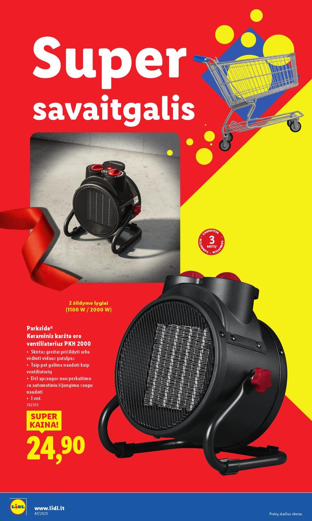 lidl - LIDL - Ne maisto prekių pasiūlymai (2025 11 17 - 2025 11 23) - page: 44