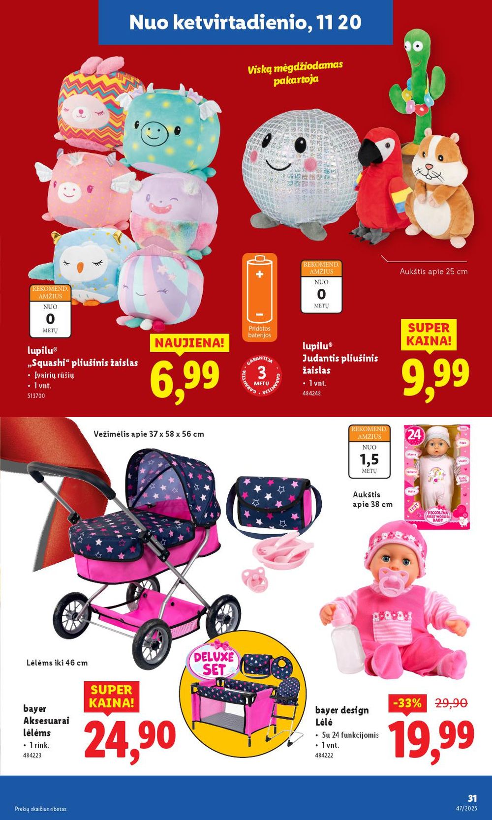 lidl - LIDL - Ne maisto prekių pasiūlymai (2025 11 17 - 2025 11 23) - page: 33