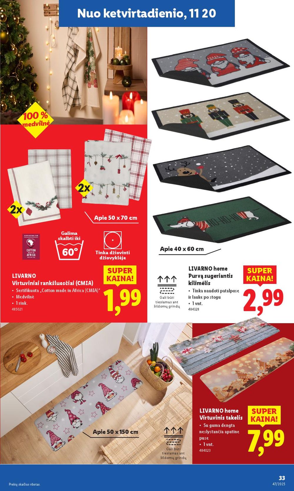 lidl - LIDL - Ne maisto prekių pasiūlymai (2025 11 17 - 2025 11 23) - page: 35