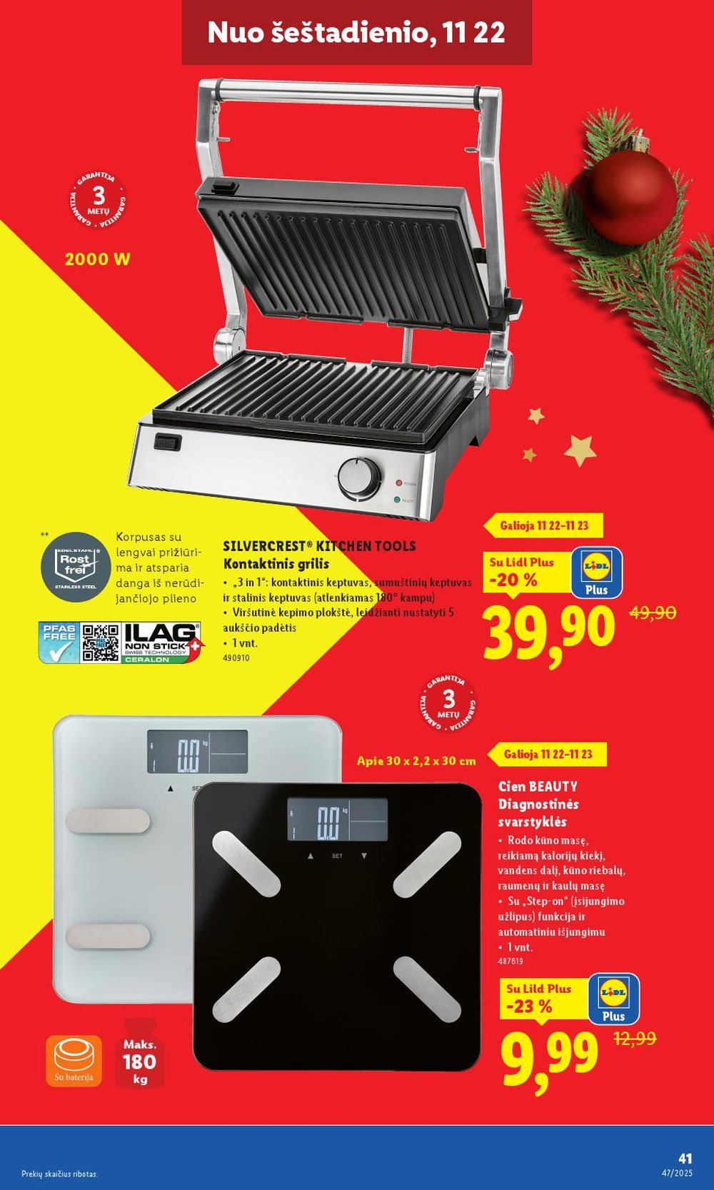 lidl - LIDL - Ne maisto prekių pasiūlymai (2025 11 17 - 2025 11 23) - page: 43