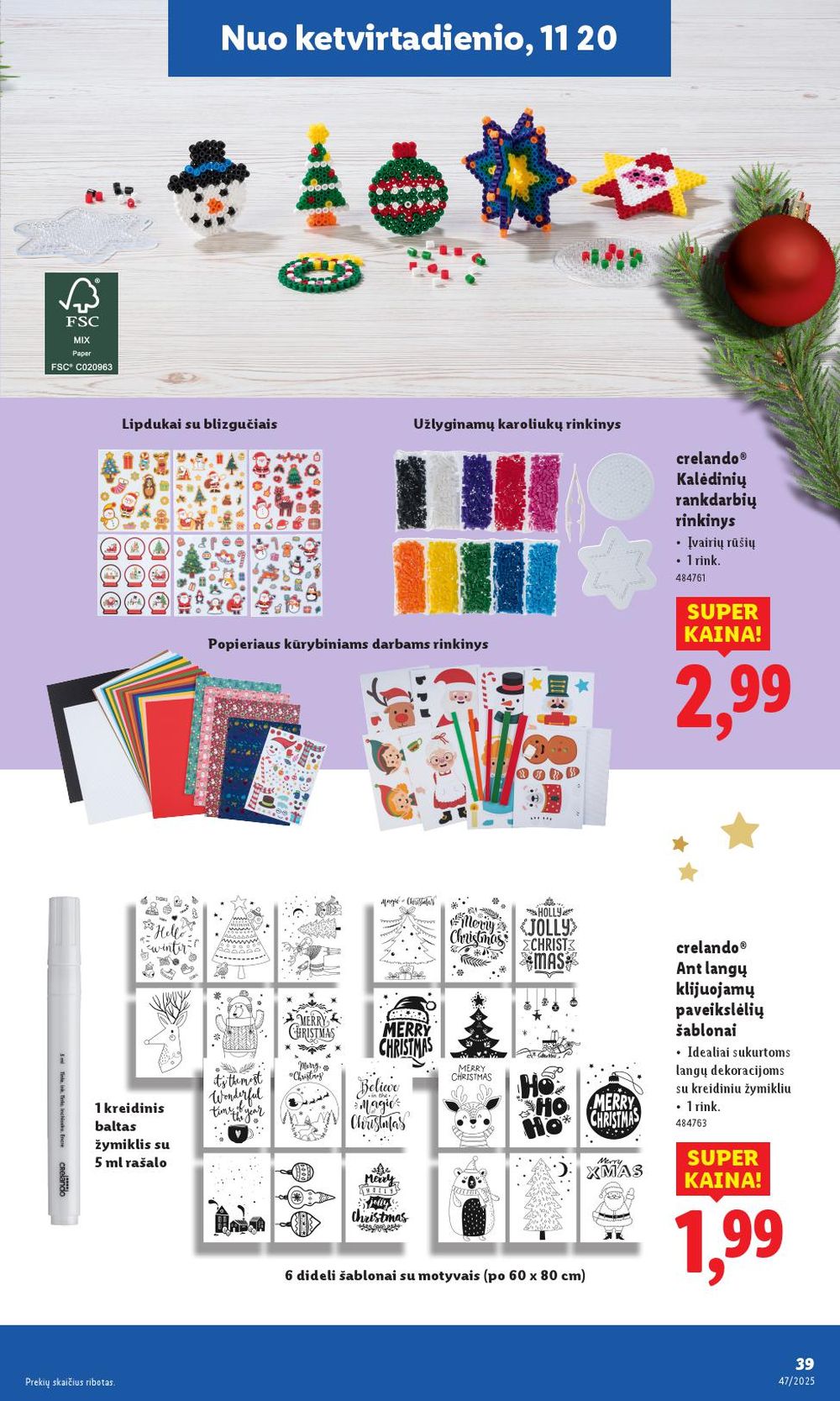 lidl - LIDL - Ne maisto prekių pasiūlymai (2025 11 17 - 2025 11 23) - page: 41