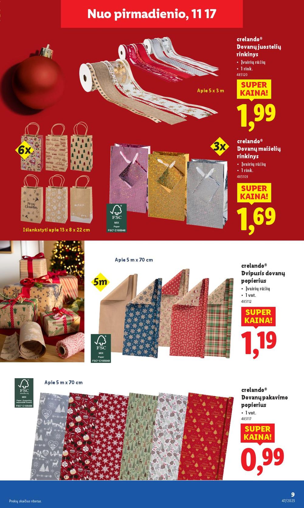 lidl - LIDL - Ne maisto prekių pasiūlymai (2025 11 17 - 2025 11 23) - page: 9