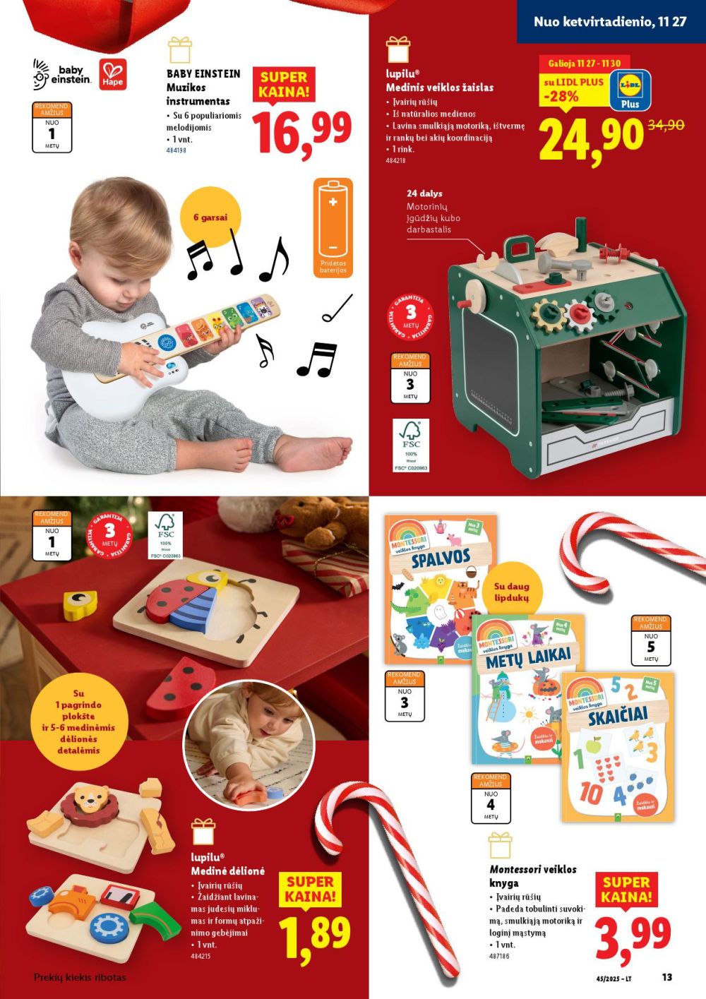 lidl - LIDL - ŽAISLŲ KATALOGAS - page: 13