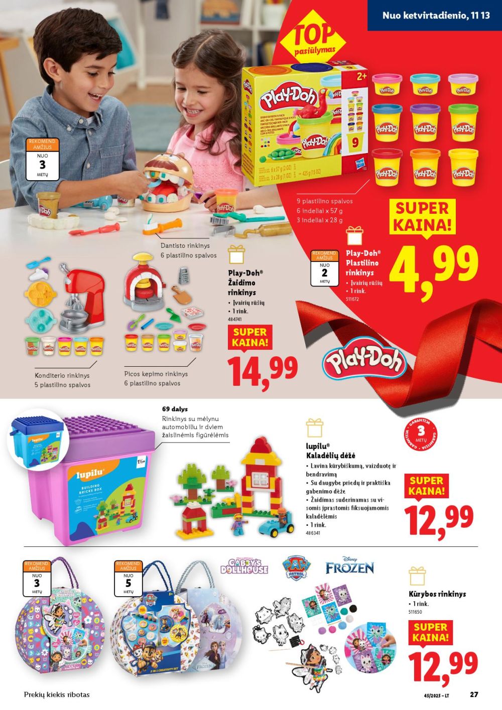 lidl - LIDL - ŽAISLŲ KATALOGAS - page: 27