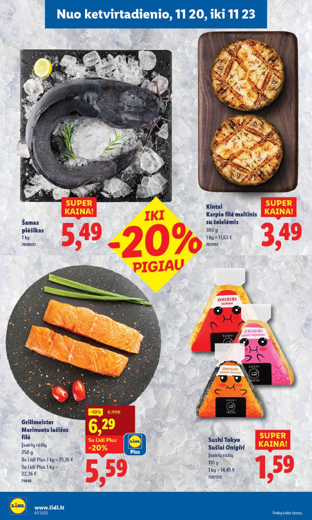 lidl - LIDL - Maisto prekių pasiūlymai (2025 11 20 - 2025 11 23) - page: 12