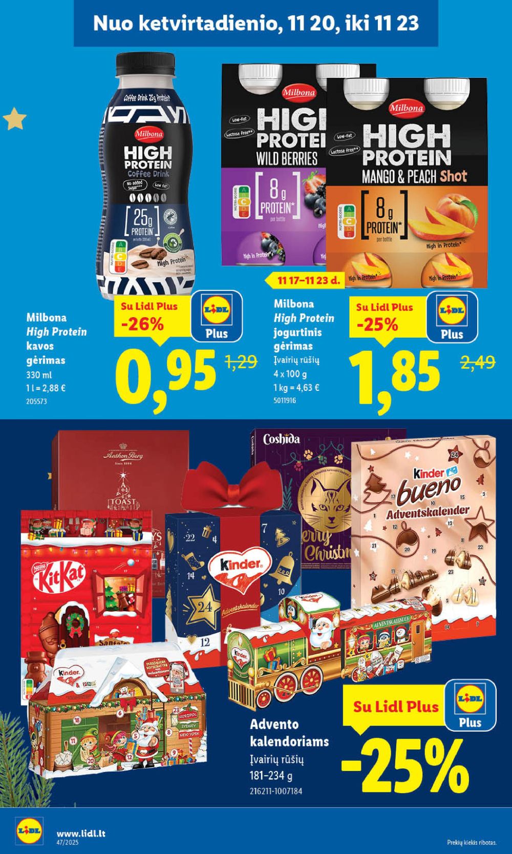 lidl - LIDL - Maisto prekių pasiūlymai (2025 11 20 - 2025 11 23) - page: 10
