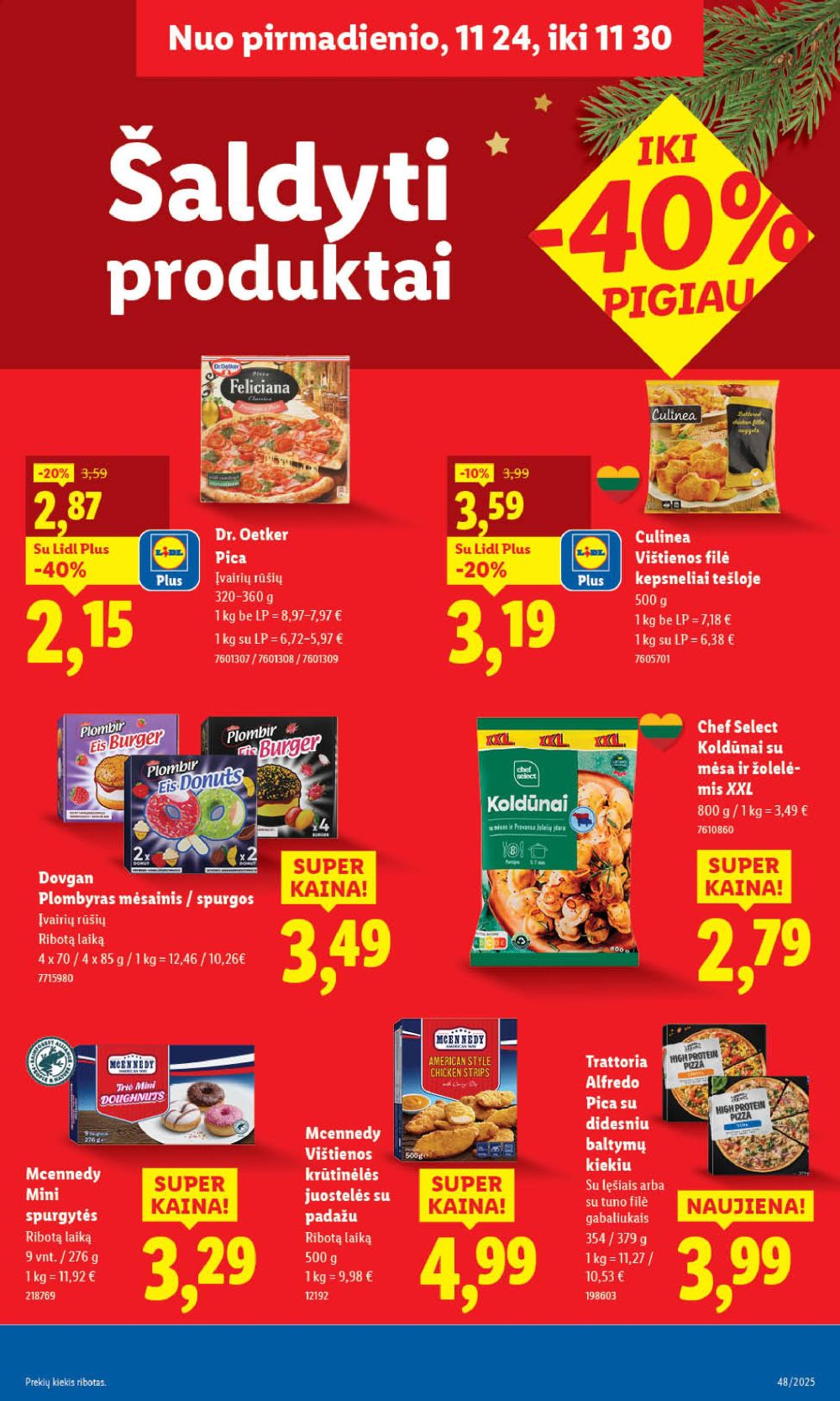lidl - LIDL - Maisto prekių pasiūlymai (2025 11 24 - 2025 11 30) - page: 25