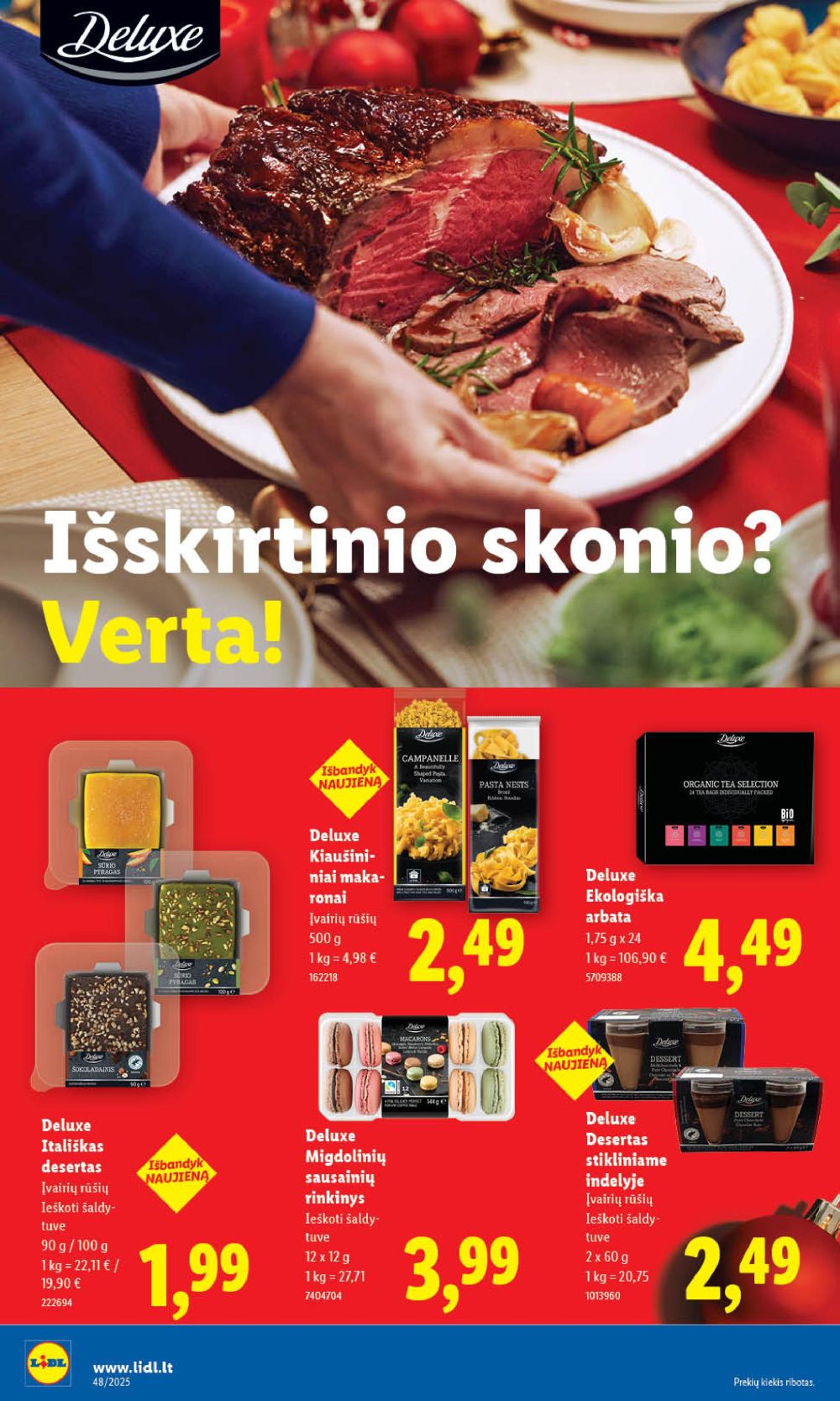 lidl - LIDL - Maisto prekių pasiūlymai (2025 11 24 - 2025 11 30) - page: 16