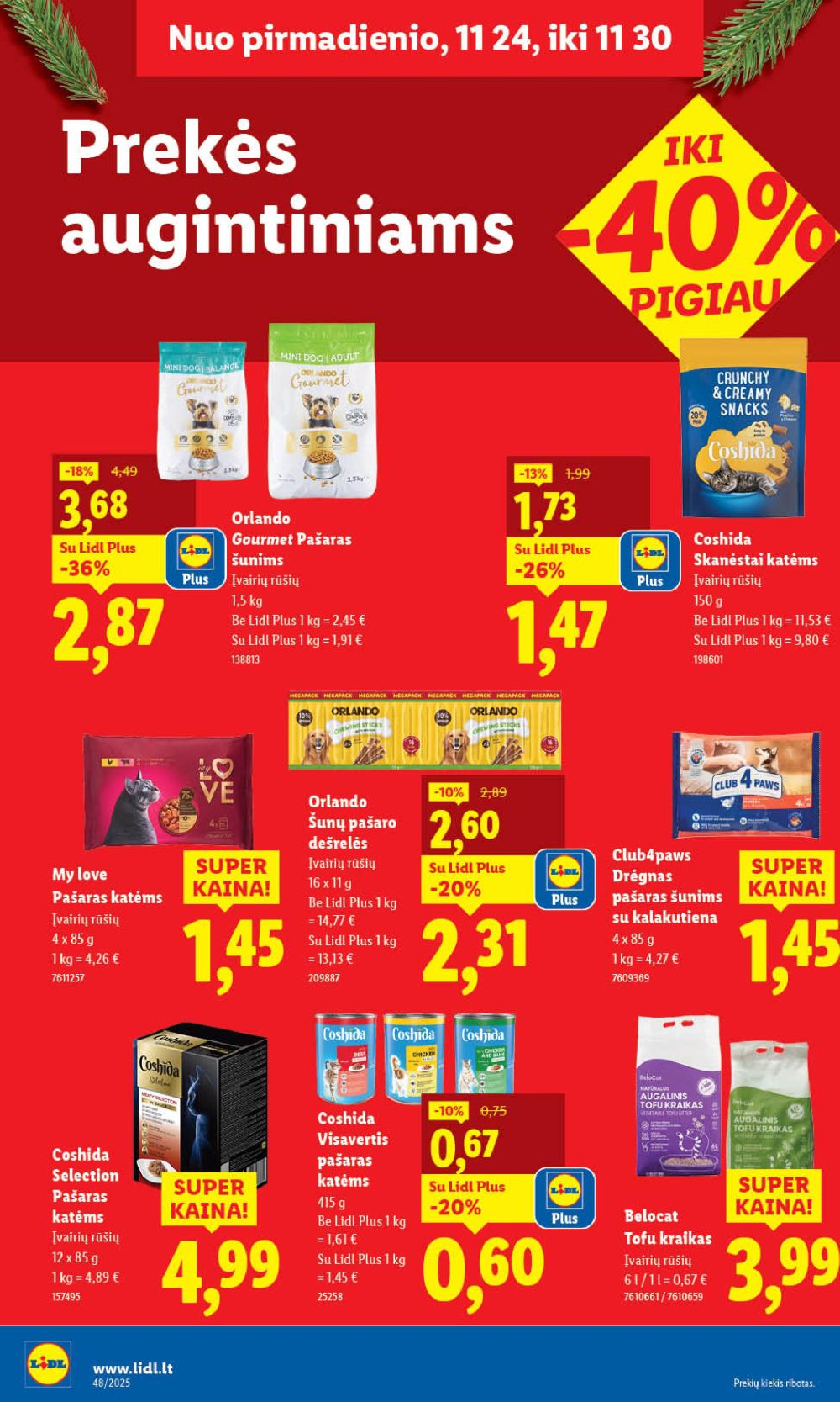 lidl - LIDL - Maisto prekių pasiūlymai (2025 11 24 - 2025 11 30) - page: 38
