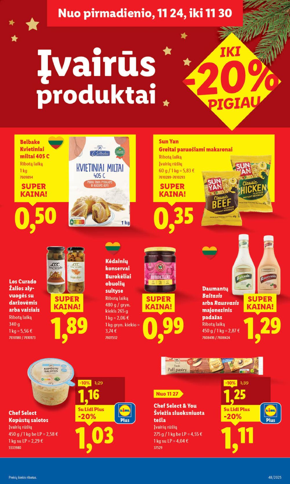 lidl - LIDL - Maisto prekių pasiūlymai (2025 11 24 - 2025 11 30) - page: 35