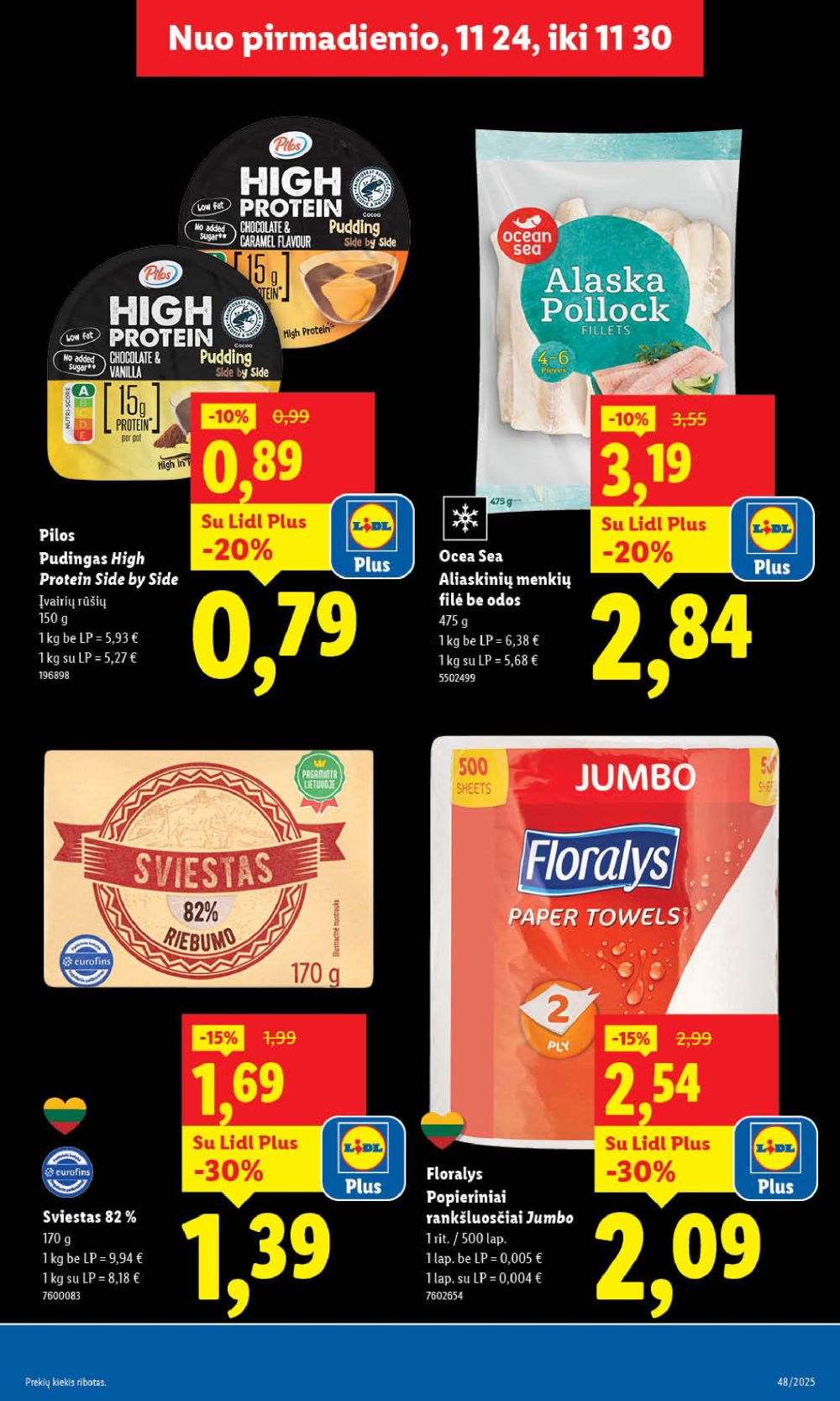 lidl - LIDL - Maisto prekių pasiūlymai (2025 11 24 - 2025 11 30) - page: 5