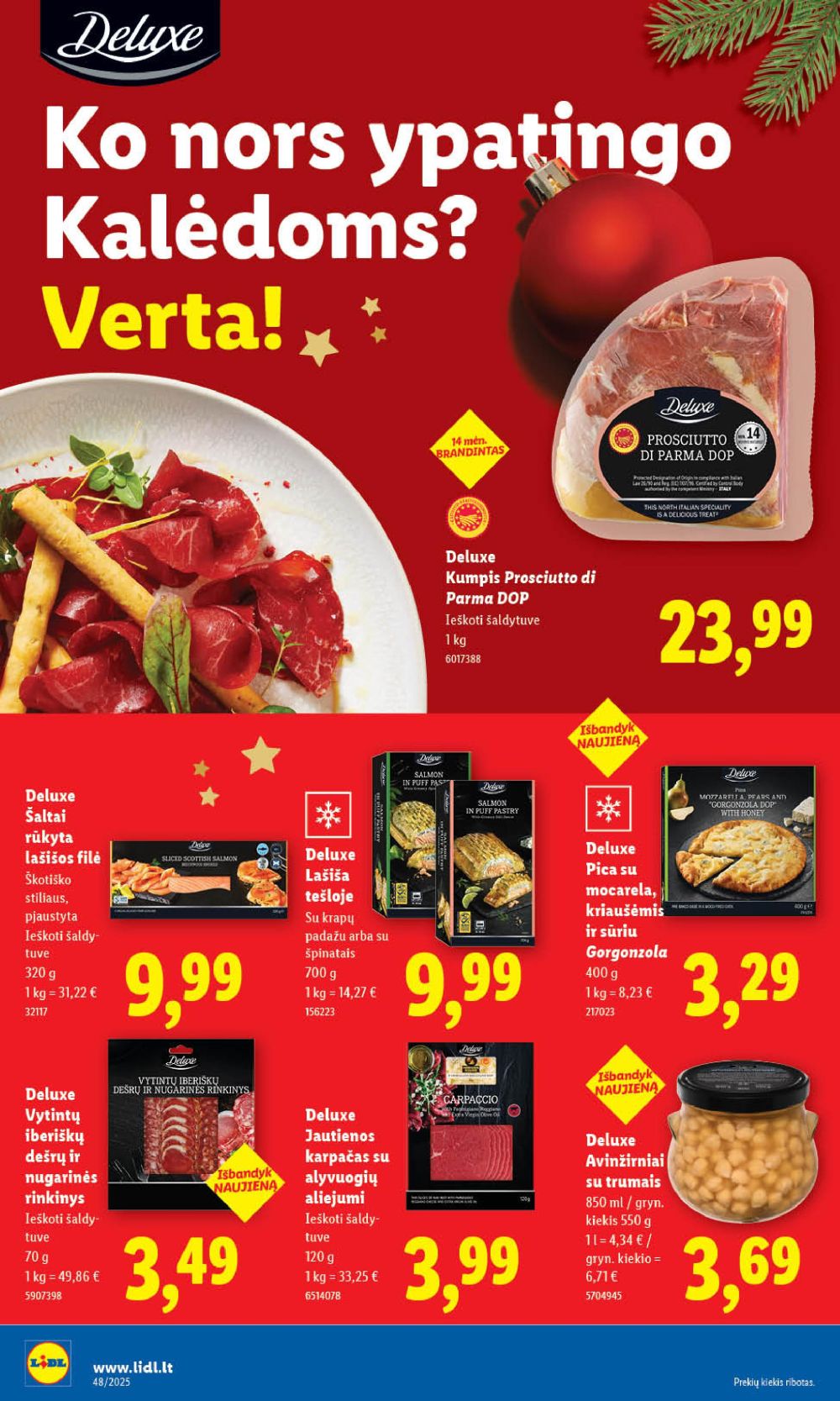 lidl - LIDL - Maisto prekių pasiūlymai (2025 11 24 - 2025 11 30) - page: 14