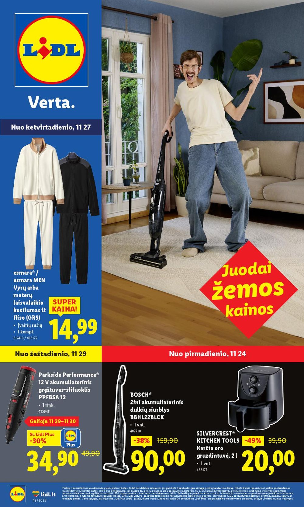 lidl - LIDL - Ne maisto prekių pasiūlymai (2025 11 24 - 2025 11 30)