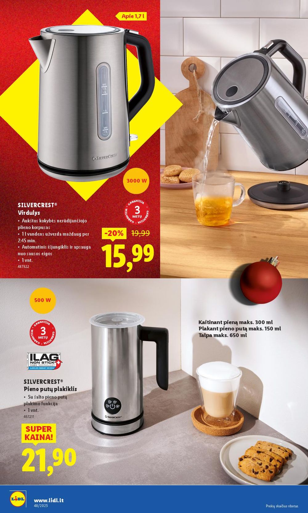 lidl - LIDL - Ne maisto prekių pasiūlymai (2025 11 24 - 2025 11 30) - page: 8