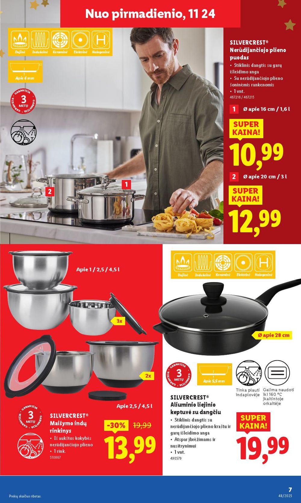 lidl - LIDL - Ne maisto prekių pasiūlymai (2025 11 24 - 2025 11 30) - page: 7