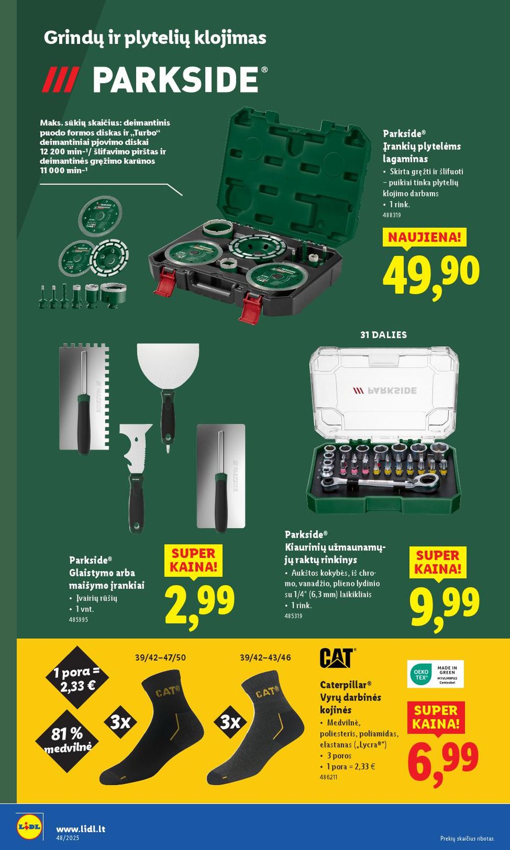 lidl - LIDL - Ne maisto prekių pasiūlymai (2025 11 24 - 2025 11 30) - page: 32