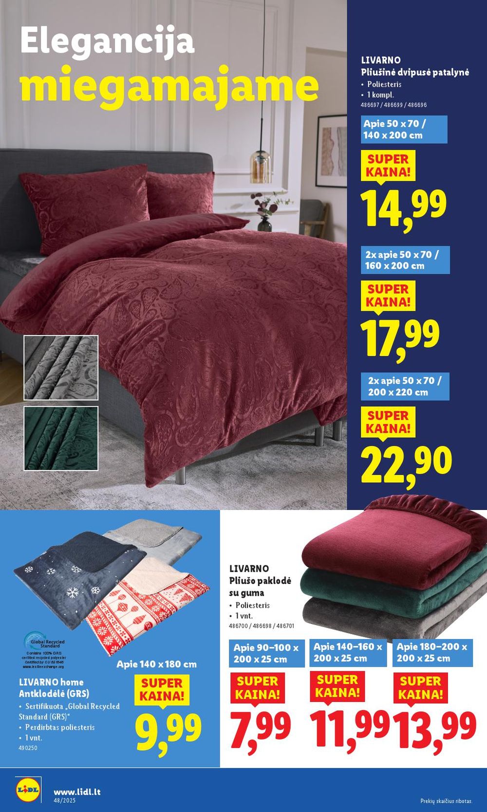 lidl - LIDL - Ne maisto prekių pasiūlymai (2025 11 24 - 2025 11 30) - page: 14