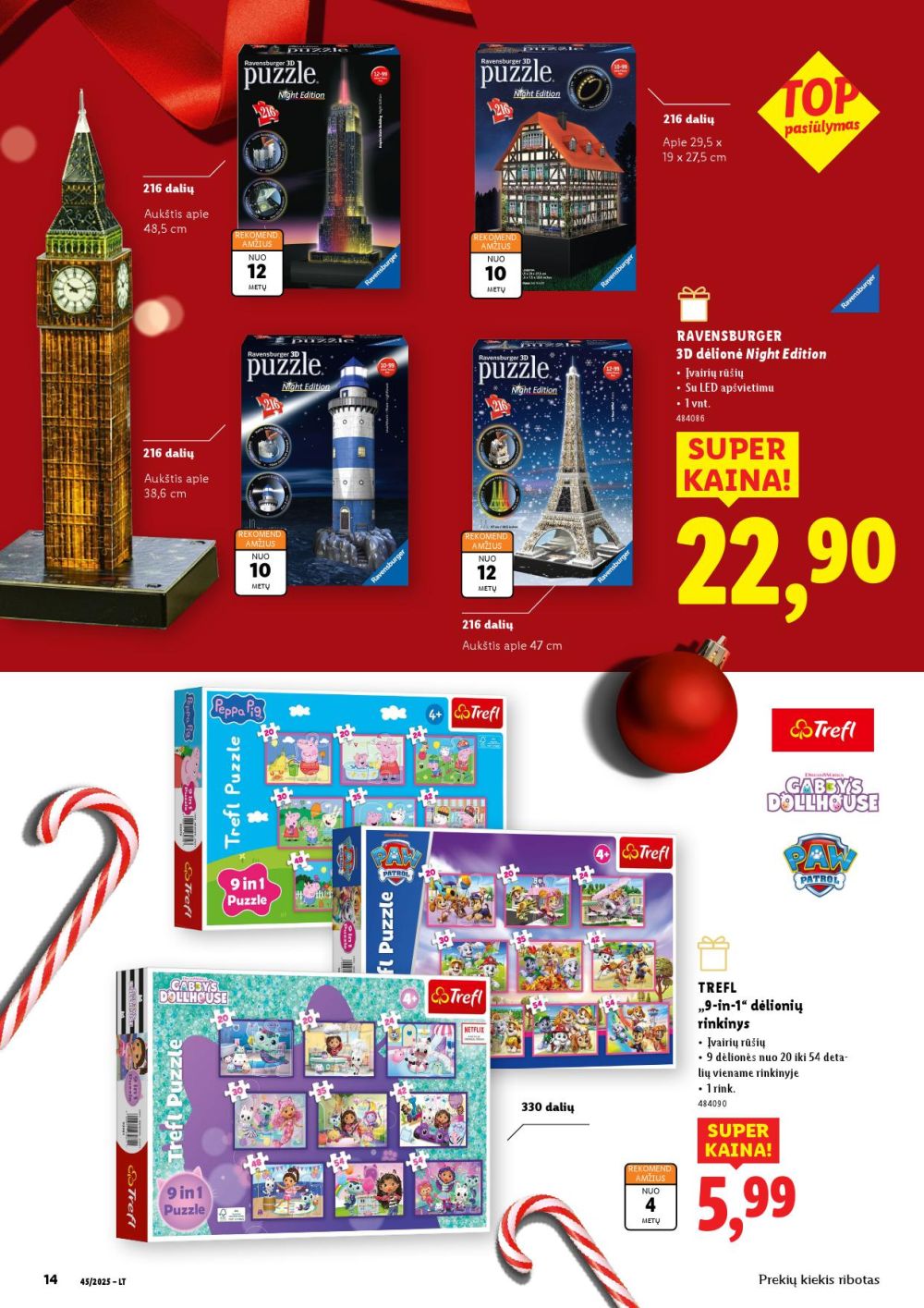 lidl - LIDL - ŽAISLŲ KATALOGAS - page: 14