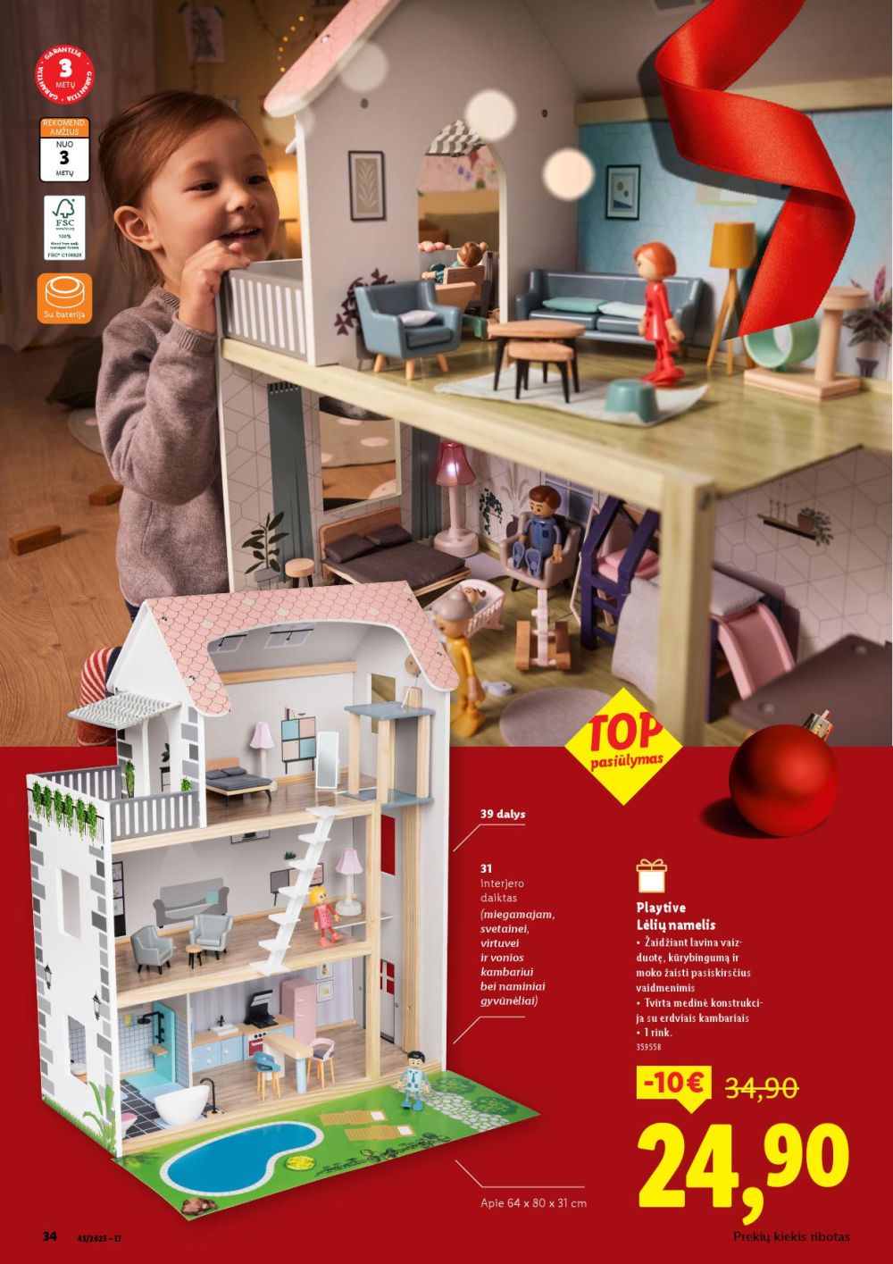 lidl - LIDL - ŽAISLŲ KATALOGAS - page: 34