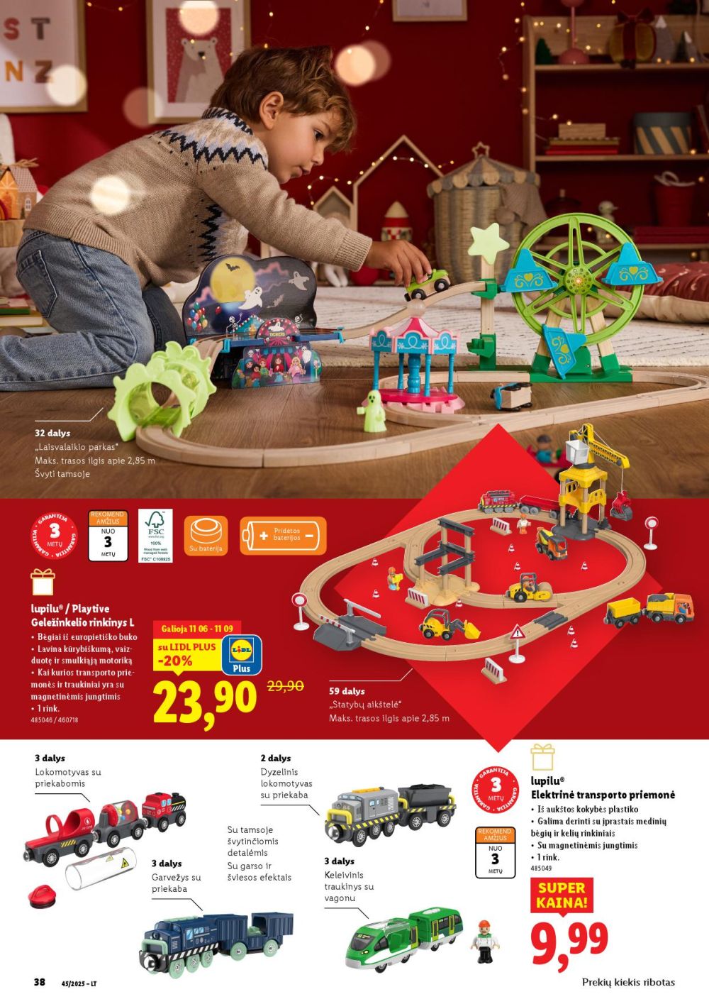 lidl - LIDL - ŽAISLŲ KATALOGAS - page: 38