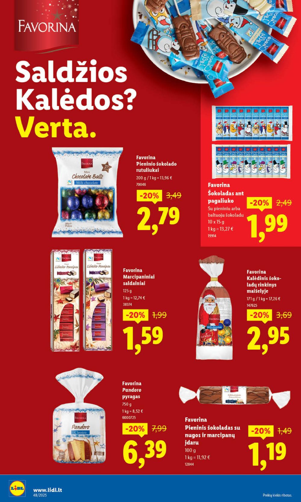 lidl - LIDL - Maisto prekių pasiūlymai (2025 11 27 - 2025 11 30) - page: 26