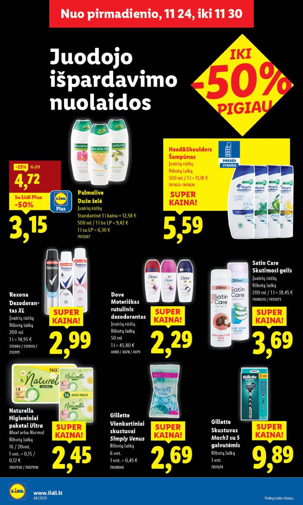 lidl - LIDL - Maisto prekių pasiūlymai (2025 11 27 - 2025 11 30) - page: 15