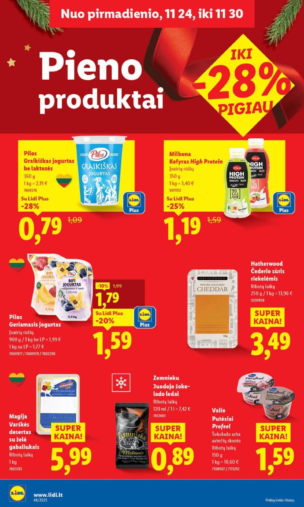 lidl - LIDL - Maisto prekių pasiūlymai (2025 11 27 - 2025 11 30) - page: 32