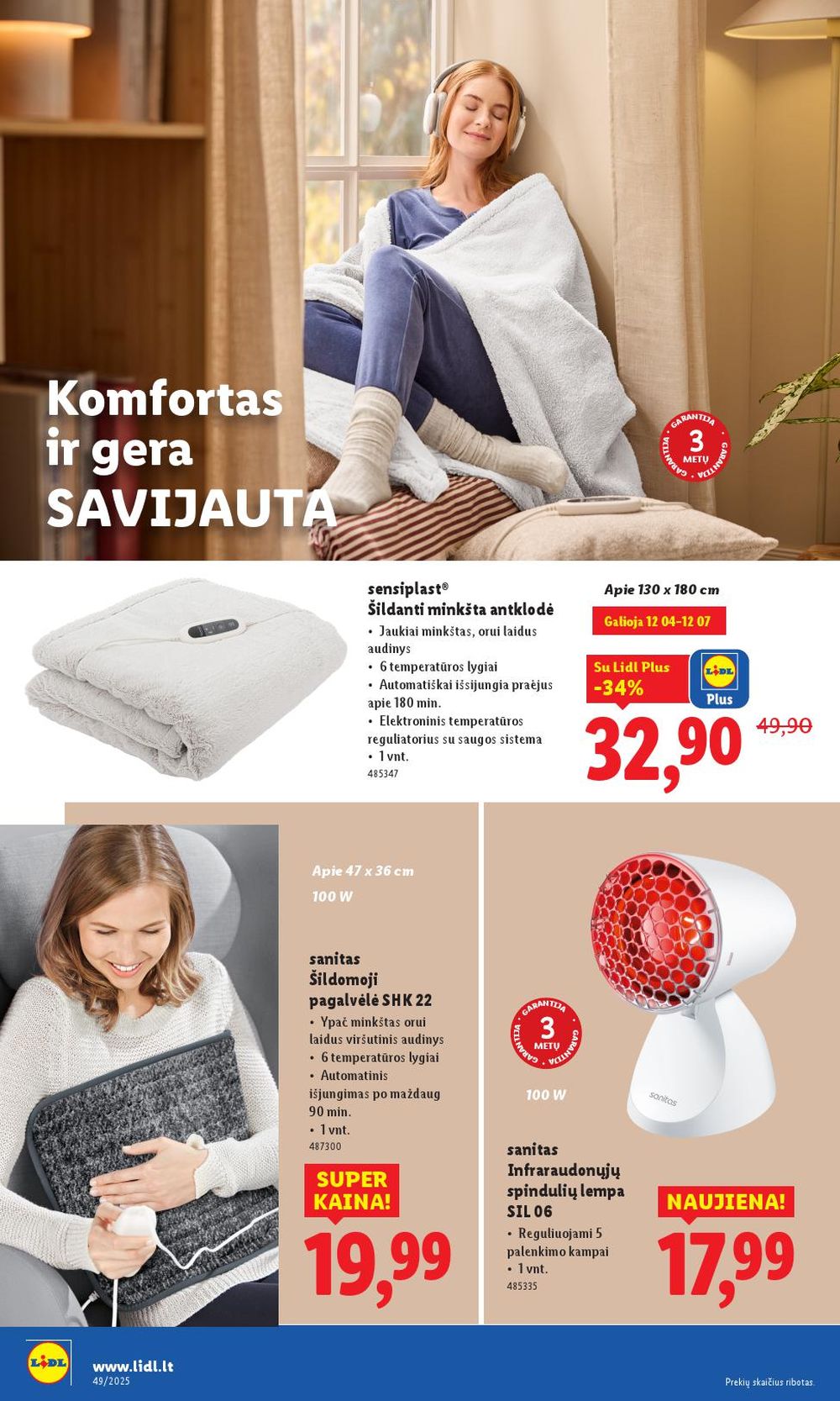 lidl - LIDL - Ne maisto prekių pasiūlymai (2025 12 01 - 2025 12 07) - page: 26