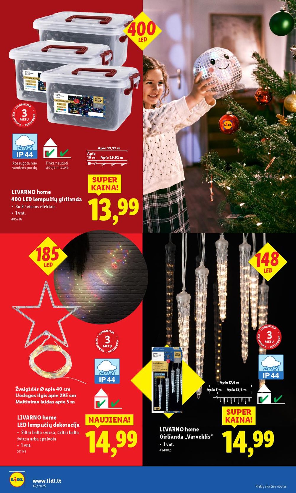 lidl - LIDL - Ne maisto prekių pasiūlymai (2025 12 01 - 2025 12 07) - page: 12