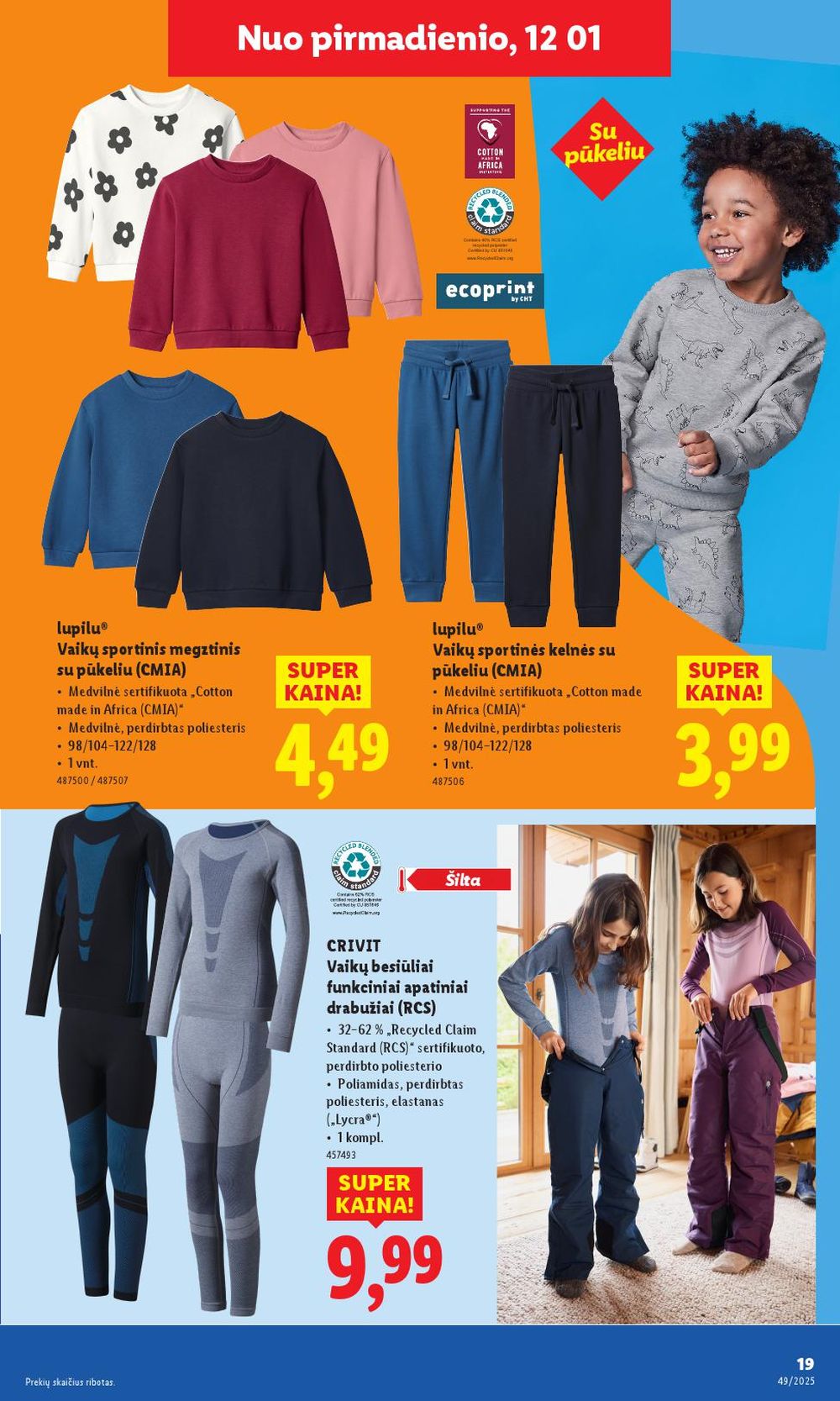 lidl - LIDL - Ne maisto prekių pasiūlymai (2025 12 01 - 2025 12 07) - page: 19