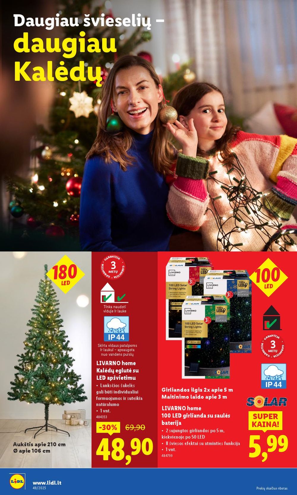 lidl - LIDL - Ne maisto prekių pasiūlymai (2025 12 01 - 2025 12 07) - page: 10