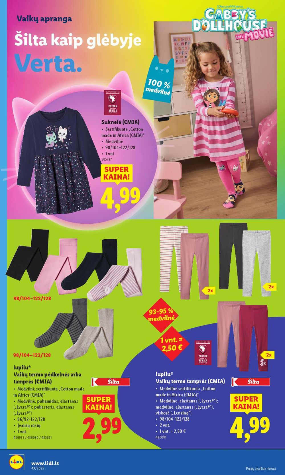 lidl - LIDL - Ne maisto prekių pasiūlymai (2025 12 01 - 2025 12 07) - page: 18